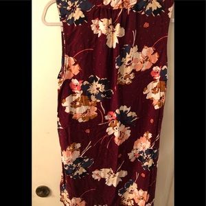 Old navy tank dress size large